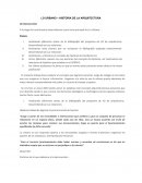 LO URBANO – HISTORIA DE LA ARQUITECTURA