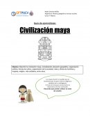 Guía de aprendizaje: Civilización maya