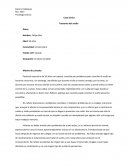 Caso clínico Trastorno del sueño