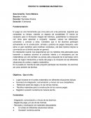 PROYECTO: KERMESSE MATEMÁTICA