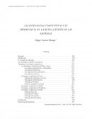 LAS ESTRATEGIAS COMPETITIVAS Y SU IMPORTANCIA EN LA BUENA GESTIÓN DE LAS EMPRESAS