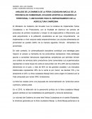 ANÁLISIS DE LA DINÁMICA DE LA FERIA CIUDADANA MACAJI DE LA PROVINCIA DE CHIMBORAZO, ECUADOR APORTES AL DESARROLLO TERRITORIAL Y LIMITACIONES PARA EL EMPODERAMIENTO DE LA AGRICULTURA CAMPESINA