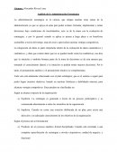 Análisis de la Administración Estratégica