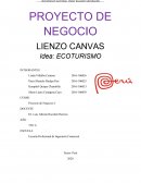 LIENZO CANVAS Idea: ECOTURISMO