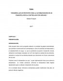 DESARROLLAR UN PROTOTIPO PARA LA AUTOMATIZACIÓN DE UN CRIADERO AVÍCOLA CONTROLADO POR ARDUINO