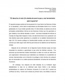 Derecho del veto un problema internacional