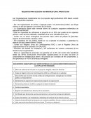 REQUISITOS PARA ACCEDER A UNA BENEFICIO CON EL PROYECTO 2KR