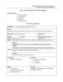 FICHA DE PROCESO E INDICADORES