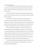 Cultura y clima organizacional