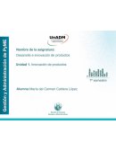 DESARROLLO DE PRODUCTOS