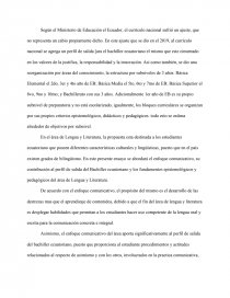 Ajuste Curricular. Página 1