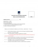 EVALUACIÓN 2 SUMATIVA TEÓRICA MÓDULO: TALLER DE REMUNERACIONES