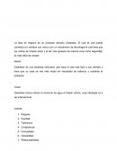 Ensayo seminario, producto Cleandow