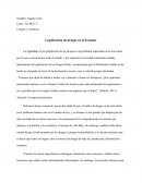 Legalización de drogas en el Ecuador