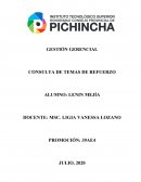 GESTIÓN GERENCIAL . CONSULTA DE TEMAS DE REFUERZO