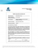 Reporte académico de investigación sobre los conceptos de la gestión estratégica y la alta dirección