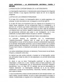 LA INVESTIGACIÓN HISTÓRICA, TEORÍA Y MÉTODO LA RENOVACIÓN CONTEMPORANEA DE LA HISTORIOGRAFÍA