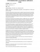 PROGRAMA MAESTRO. ANTECEDENTES Y VÍNCULOS CON EL PV&O