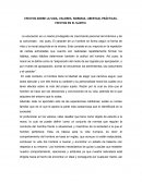 EFECTOS SOBRE LA VIDA, VALORES, NORMAS, LIBERTAD, PRÁCTICAS. EFECTOS EN EL SUJETO