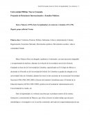 Pregrado de Relaciones Internacionales y Estudios Políticos