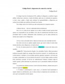 Código fiscal e impuestos de comercio exterior