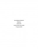 Medidas de Dispersión. Estadísticas