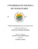 PORQUE PREPARARSE PARA UNA NEGOCIACION