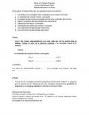 Pauta de Trabajo Evaluado Lectura Documento Pozo
