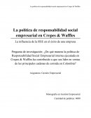 Monografia SOBRE LA RSE EN CREPES AND WAFFLES