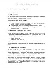 Guia de ensayos. Página 1