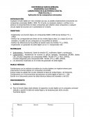 LABORATORIO DE ELECTRÓNICA DIGITAL PRACTICA No. 1