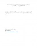 Analisis del narcotrafico y las influencias que ejerce EEUU en America latina