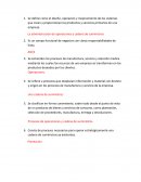 La administración de operaciones y cadena de suministros