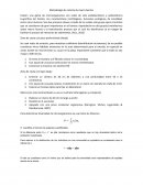 Metodología de colecta de macro bentos