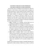 Caso Práctico de aplicación de modelo de Planificación