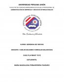 GERENCIA DE VENTAS. CASO PLAYMART TOYZ