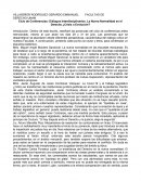 Ciclo de Conferencias: Diálogos Interdisciplinarios. La Nueva Normalidad en el Derecho ¿Crisis o Evolución?