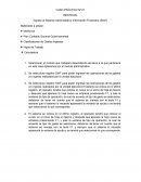 CASO PRÁCTICO Nº 01 INDIVIDUAL Ingreso al Sistema Administrativo Información Financiera (SIAF)