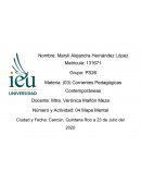 Corrientes Pedagógicas Contemporáneas