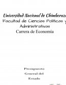 Presupuesto General del Estado