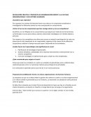 DEVOLUCIÓN CREATIVA Y PROPUESTA DE SENSIBILIZACIÓN FRENTE A LA CULTURA ORGANIZACIONAL Y LOS FACTORES HUMANOS