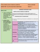 MANIPULACION E HIGIENE DE ALIMENTOS . TALLER DE INDUSTRIAS ALIMENTARIAS