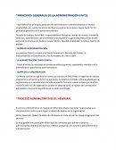 PRINCIPIOS GENERALES DE LA ADMINISTRACIÓN FAYOL