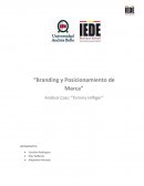 Branding y posicionamiento de marca. Análisis caso Tommy Hilfiger