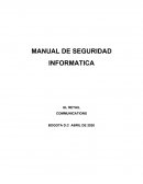 MANUAL DE SEGURIDAD INFORMATICA GL RETAIL COMMUNICATIONS