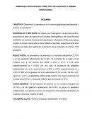 EMBARAZO ADOLESCENTE COMO FACTOR ASOCIADO A ANEMIA GESTACIONAL