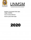 Informe Circuitos Eléctricos