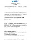 CONSTITUCIÓN POLÍTICA TALLER No. 3