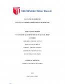 UN ANALISIS AL FEMINICIDIO ACTUAL EN EL PERU”