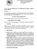 DICTAMEN CRIMINOLOGICO